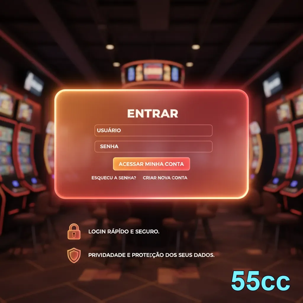 Ilustração de Experimente o aplicativo 55cc: Cassino Móvel Seguro