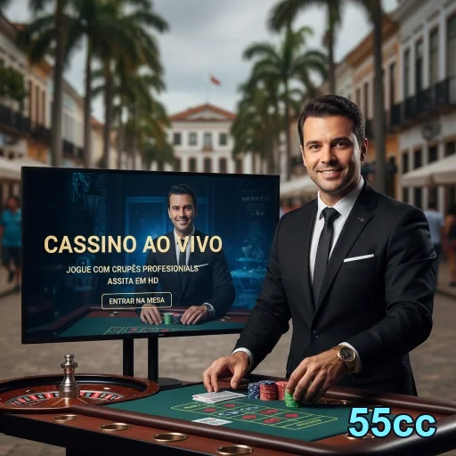 Ilustração de Experimente o aplicativo 55cc: Cassino Móvel Seguro