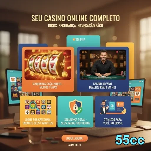 Ilustração de Explore o mundo de slots e serviços VIP na 55cc