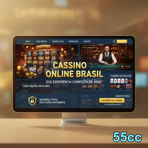 Ilustração de Descubra as Promoções e Bônus da 55cc com Saque Rápido