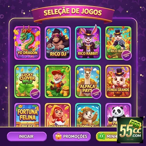 Ilustração de Jogos de Slots Incríveis